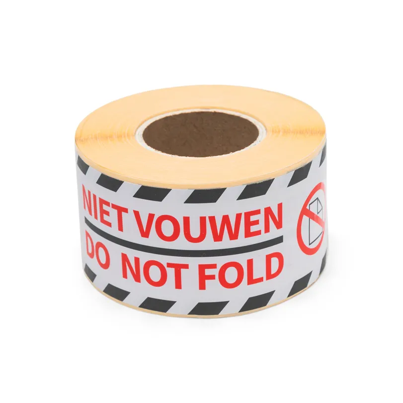 Niet vouwen / Do not fold