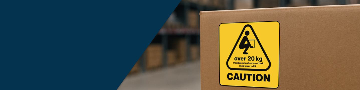 Zwaarpakket etiketten