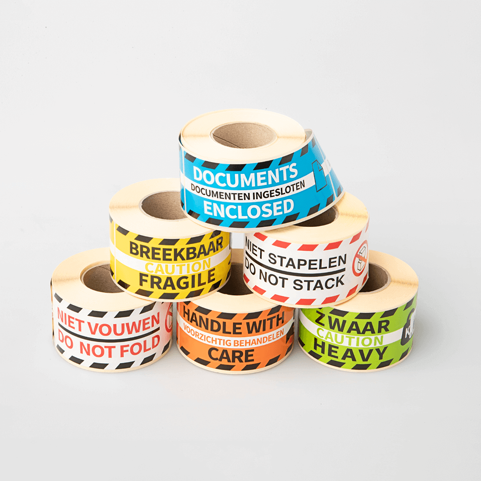 Standaard bedrukte etiketten