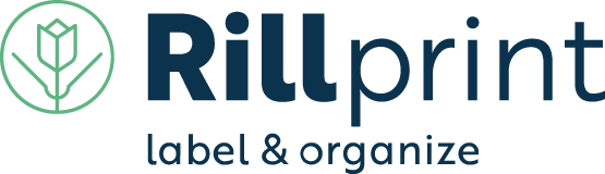 Rillprint, label & organize